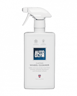 Custom wheel cleaner
