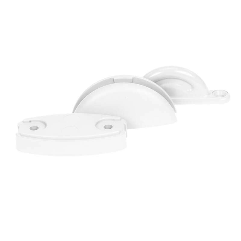 Deurvanger Plopp Incl verhoogplaat wit